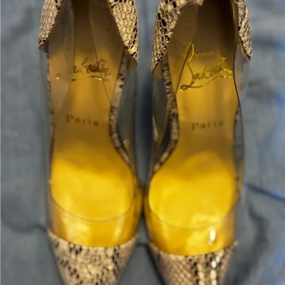 Beautiful as new python skin heels - Picture 4 of 12